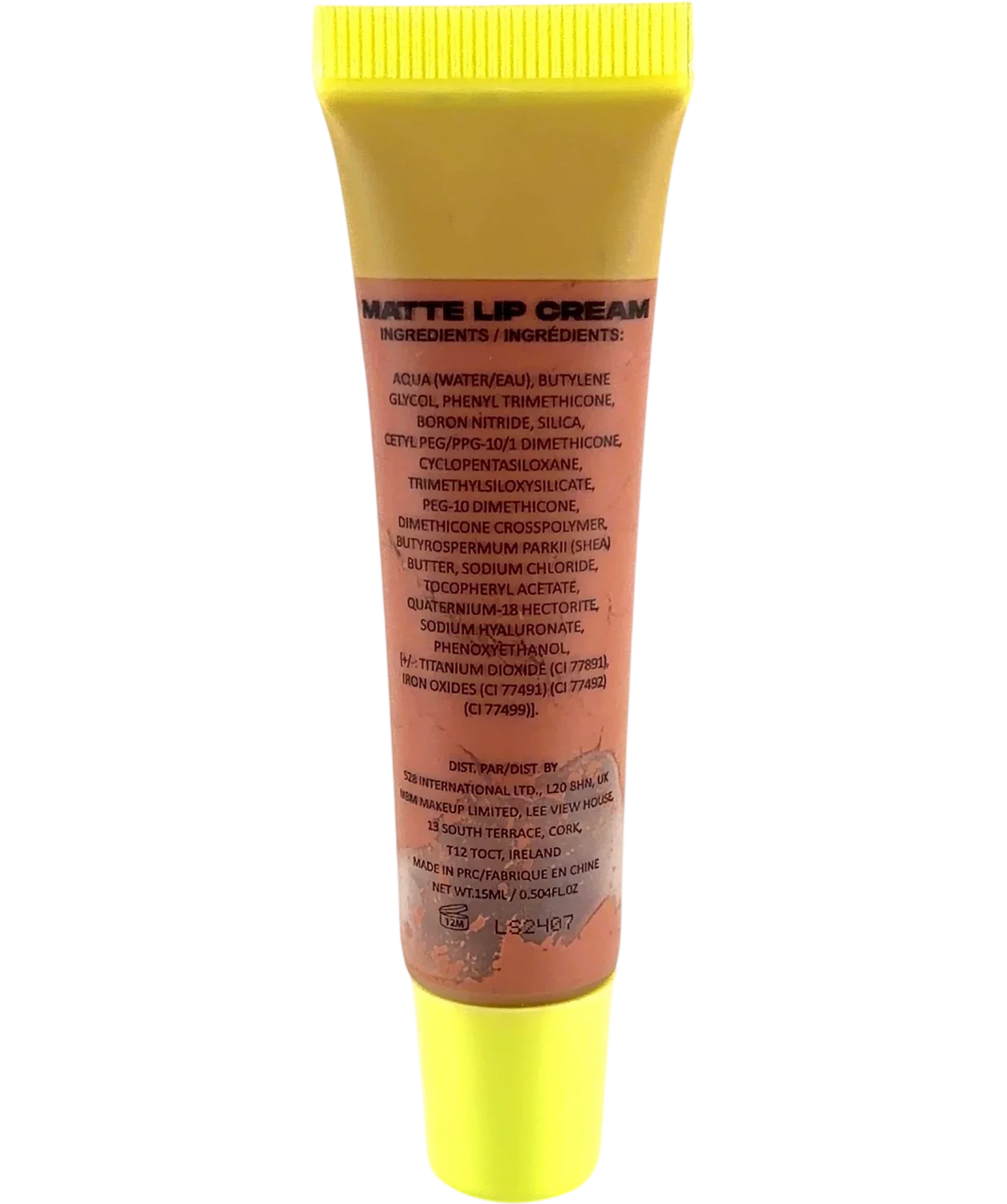 Made By Mitchell Flirt LIP SYNC, size 15ml — back