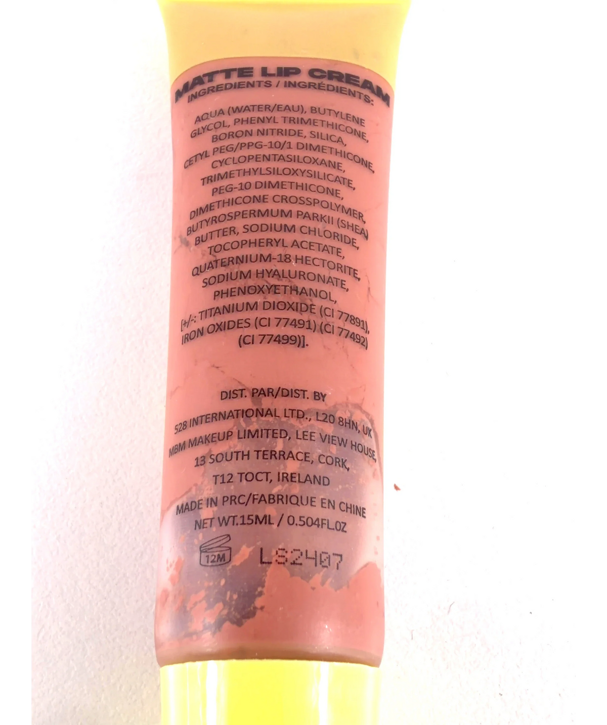 Made By Mitchell Flirt LIP SYNC, size 15ml — care label