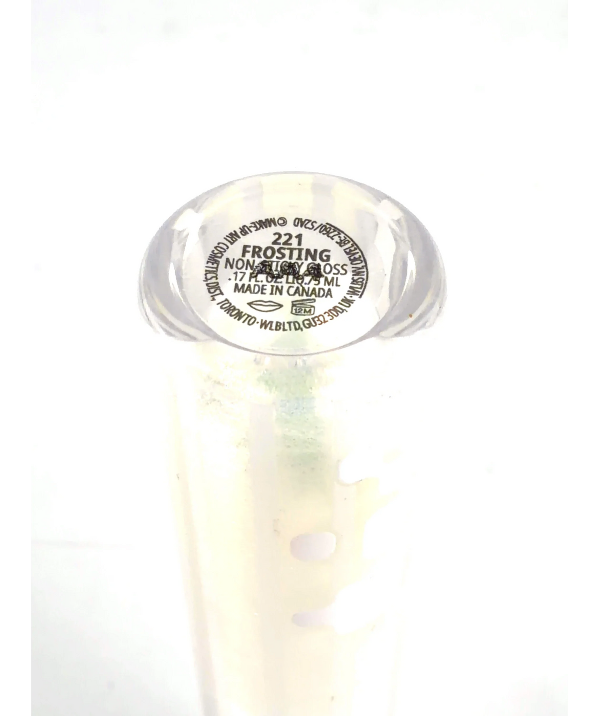 MAC 221 Frosting Lipglass Air, size 5ml — fabric detail