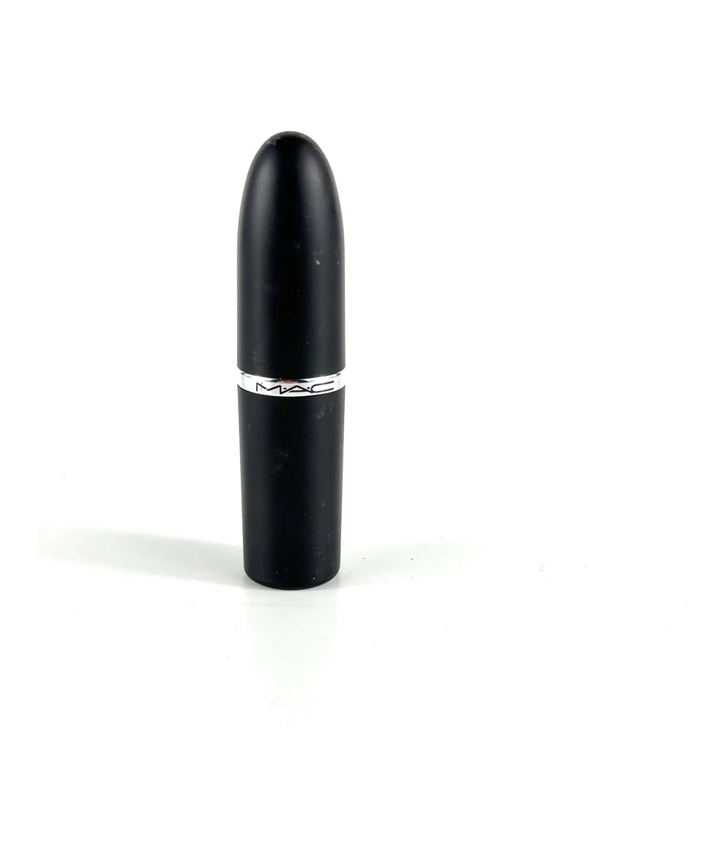 MAC 824 SITTING PRETTY Sitting Pretty Macximal Sleek Satin Lipstick, size 1 — label