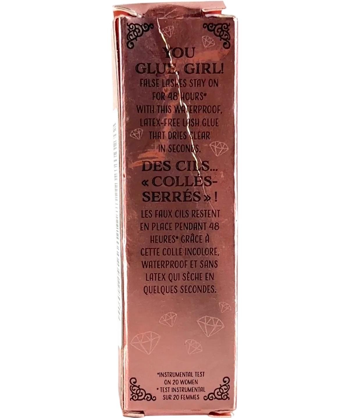 Benefit Real False Lashes Latex Free Invisible Lash Glue, size 7.0ml — back