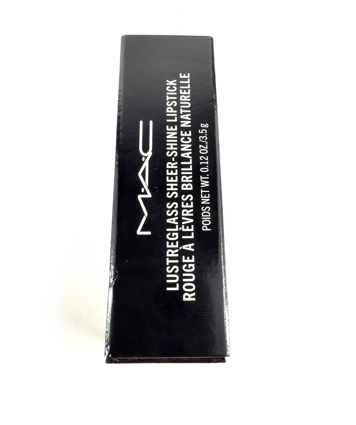 MAC Sunny Vanilla LUSTREGLASS SHEER-SHINE LIPSTICK, size 3.5g — label