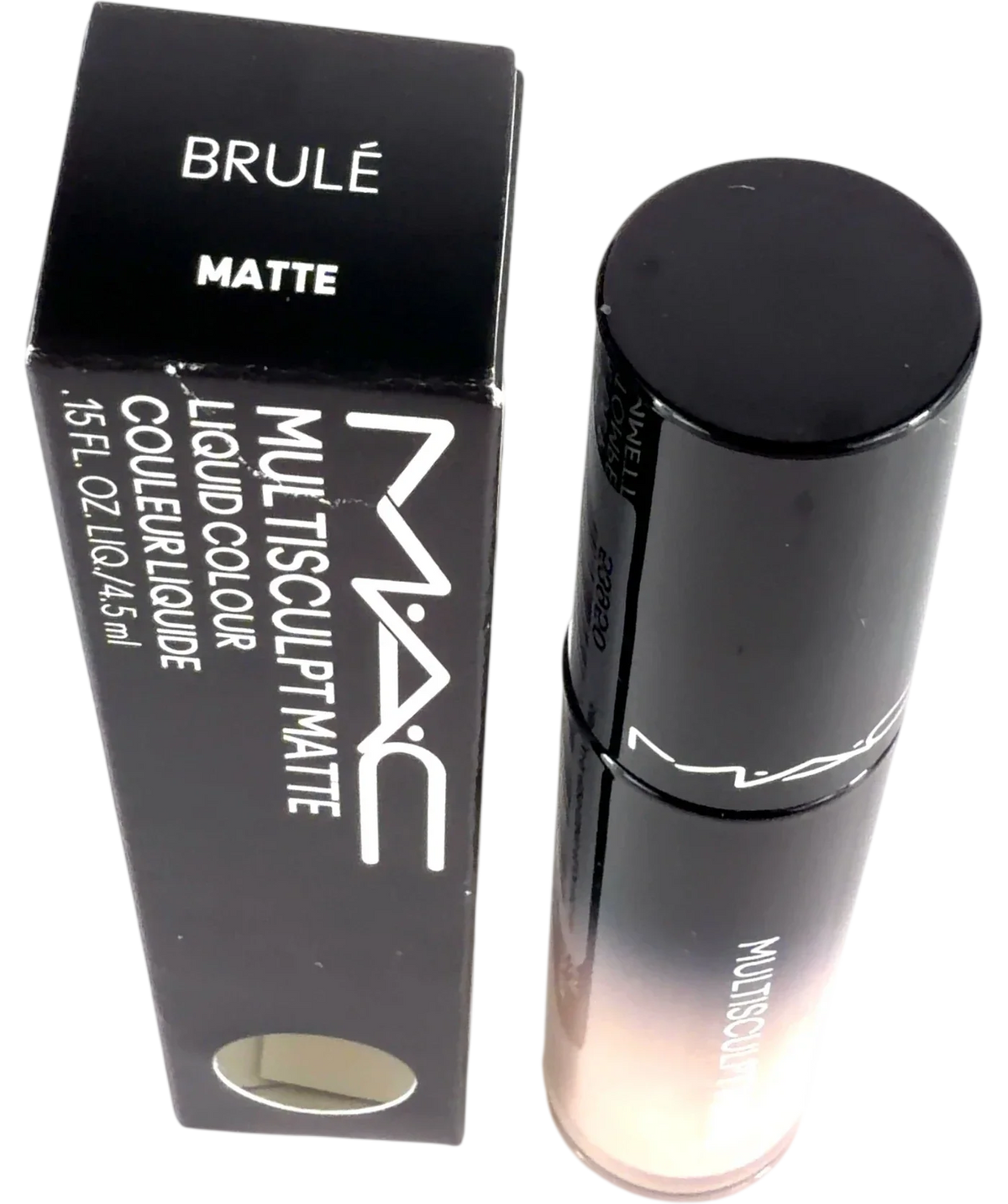 MAC Brulé Multisculpt Matte Liquid Eye and Face Colour, size 4.5ml — back