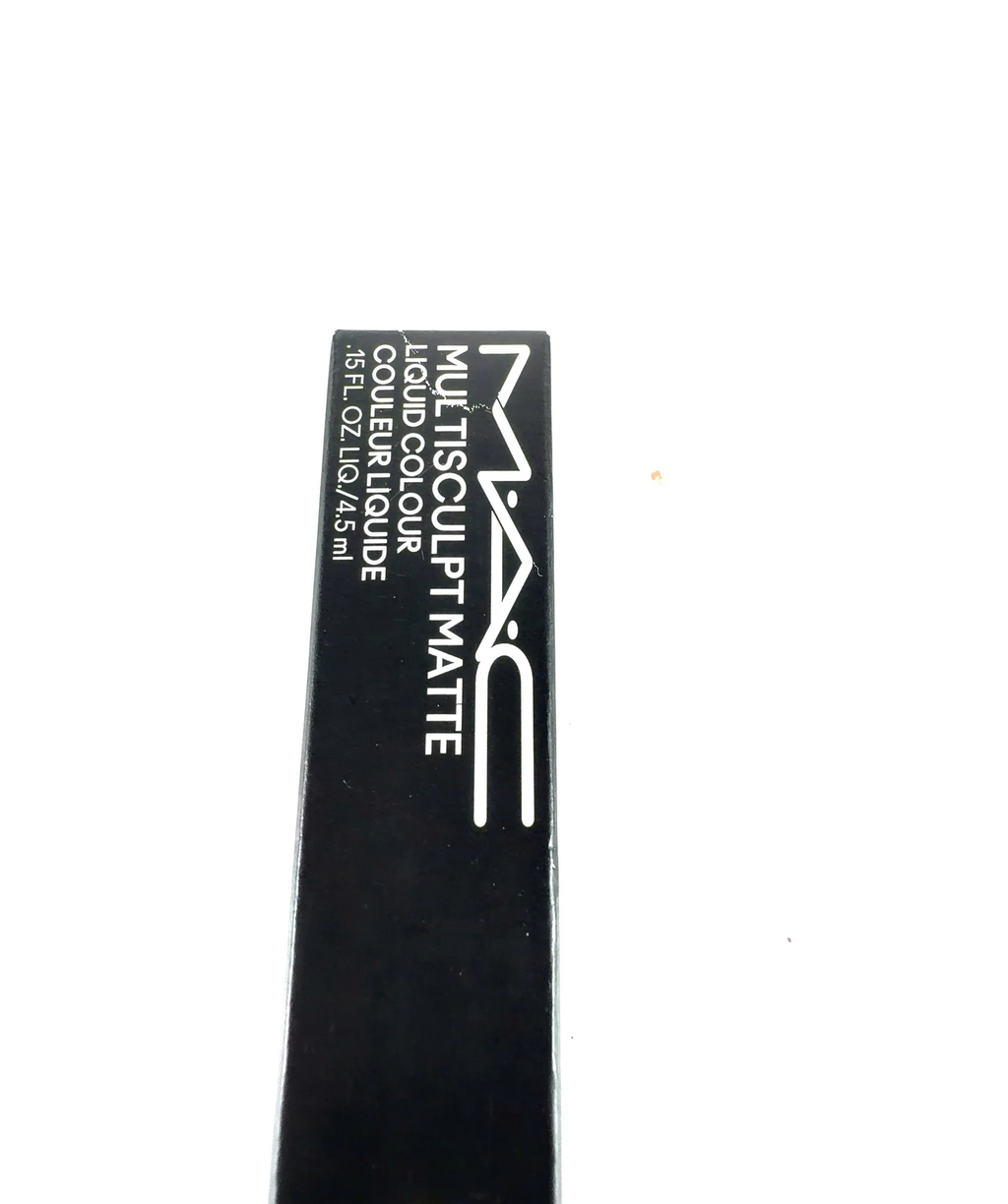 MAC Brulé Multisculpt Matte Liquid Eye and Face Colour, size 4.5ml — care label