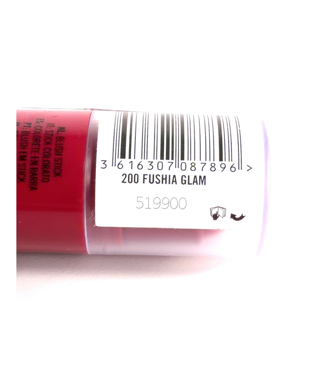 Rimmel 200 FUSHIA GLAM MULTI-TASKER BLUSH 'N BRUSH, size 8g — detail