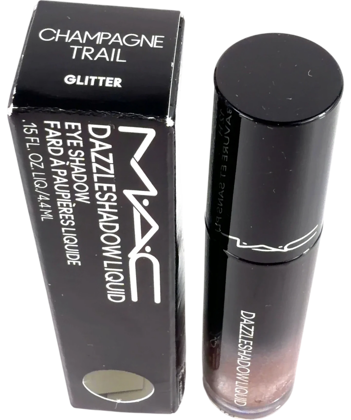 MAC CHAMPAGNE TRAIL Dazzleshadow Liquid, size 4.4ml — back