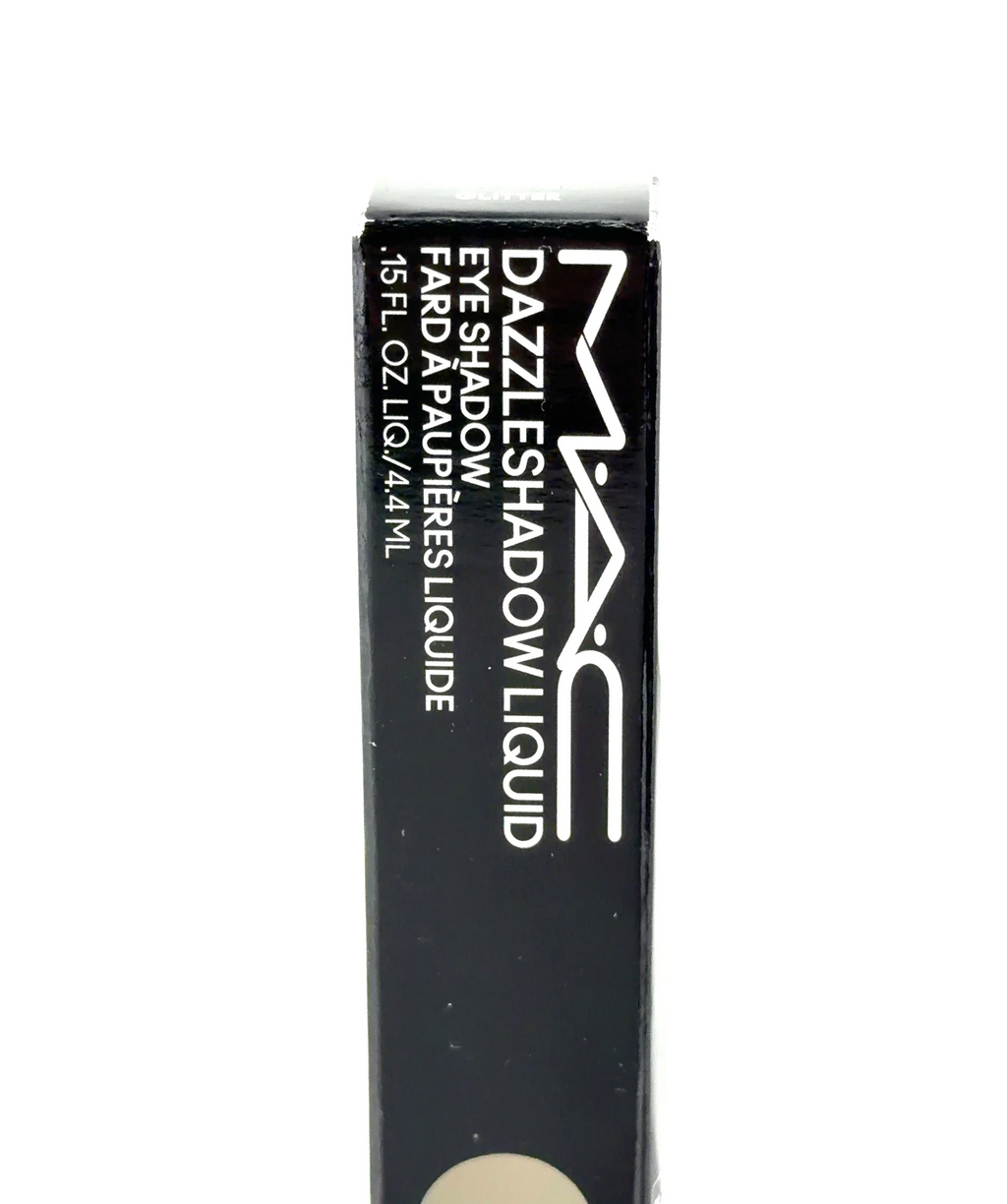 MAC CHAMPAGNE TRAIL Dazzleshadow Liquid, size 4.4ml — label