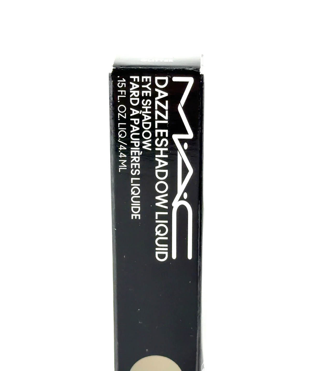 MAC CHAMPAGNE TRAIL Dazzleshadow Liquid, size 4.4ml — label