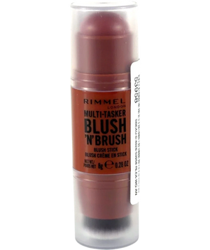 Rimmel Multi-Tasker Blush 'N' Brush Blush - 350 Roasted Peach 8g