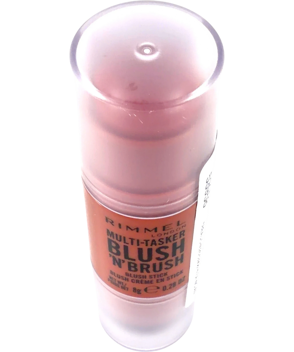 Rimmel 350 Roasted Peach MULTI-TASKER BLUSH 'N' BRUSH, size 8g — back