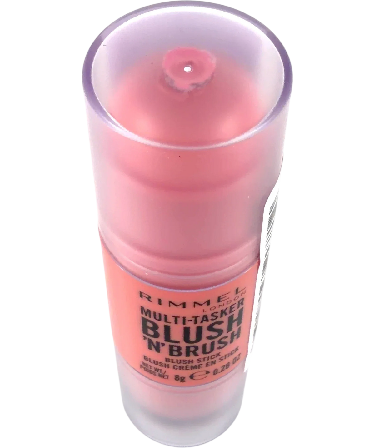 Rimmel 100 Cotton Candy Multi-Tasker Blush 'N' Brush Stick, size 8g — back