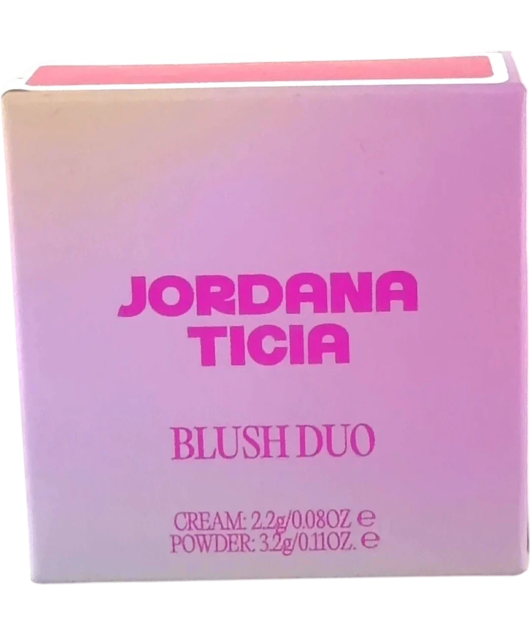 jordana ticia Sugar Coated Blusher Duo, size 2.2g — front