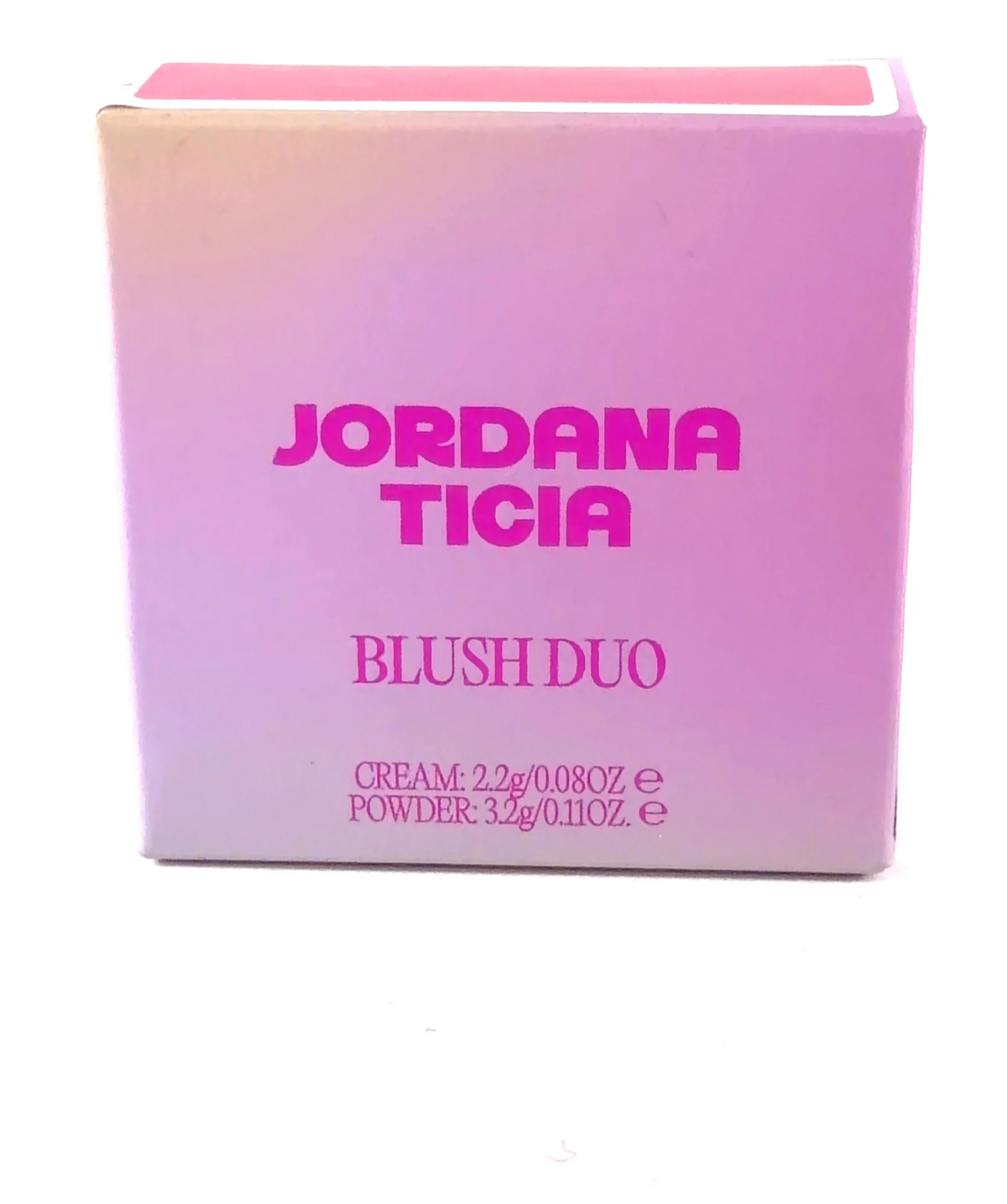 jordana ticia Sugar Coated Blusher Duo, size 2.2g — label