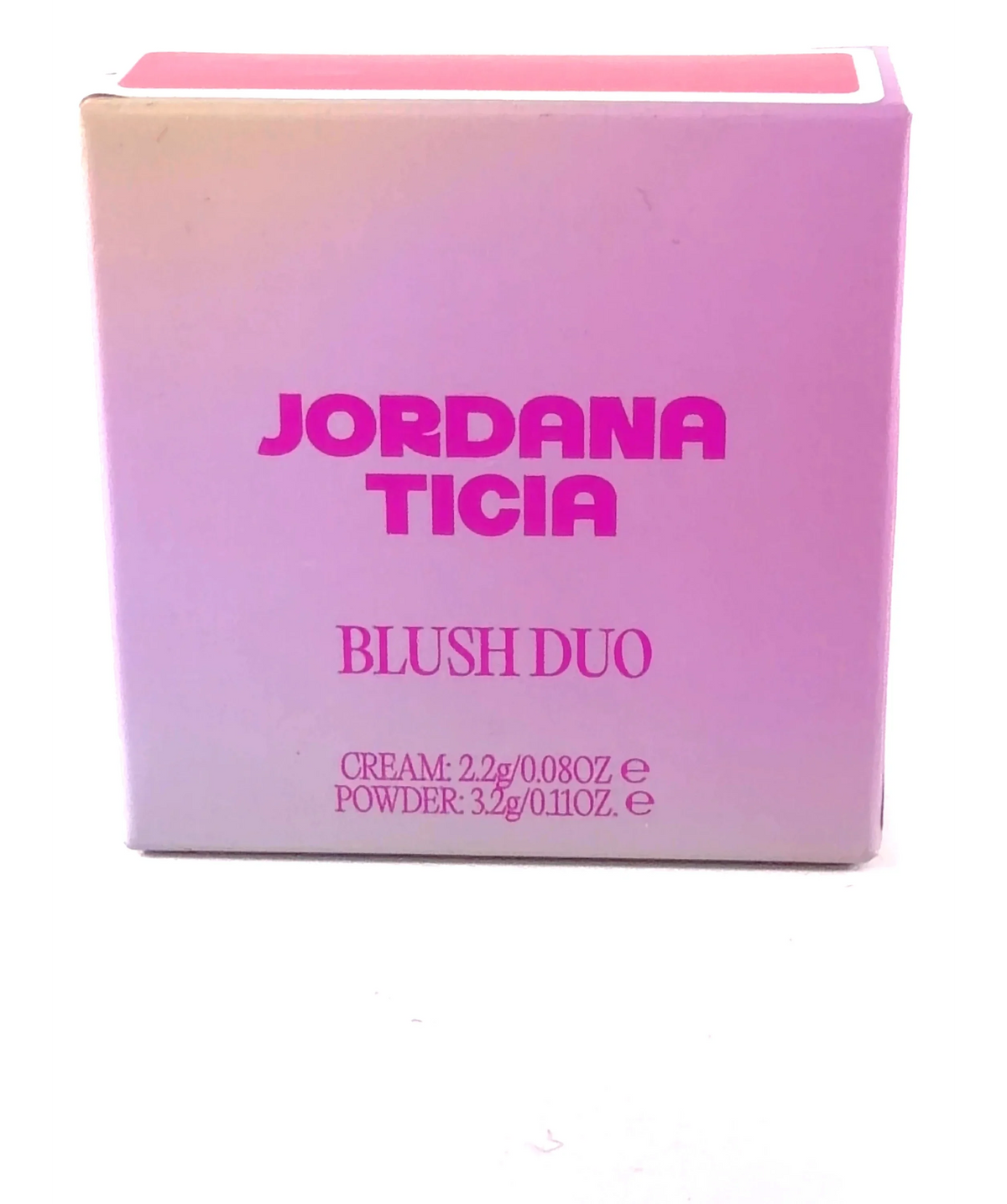 jordana ticia Sugar Coated Blusher Duo, size 2.2g — care label