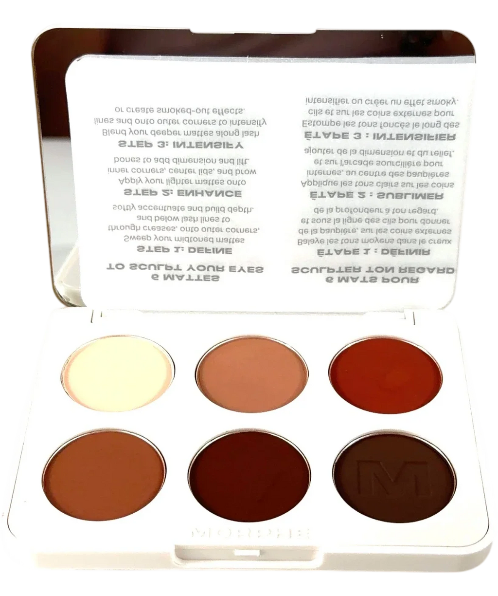 Morphe Tailored Nudes Tailored Nudes Eyeshadow Palette, size 7.5g — front