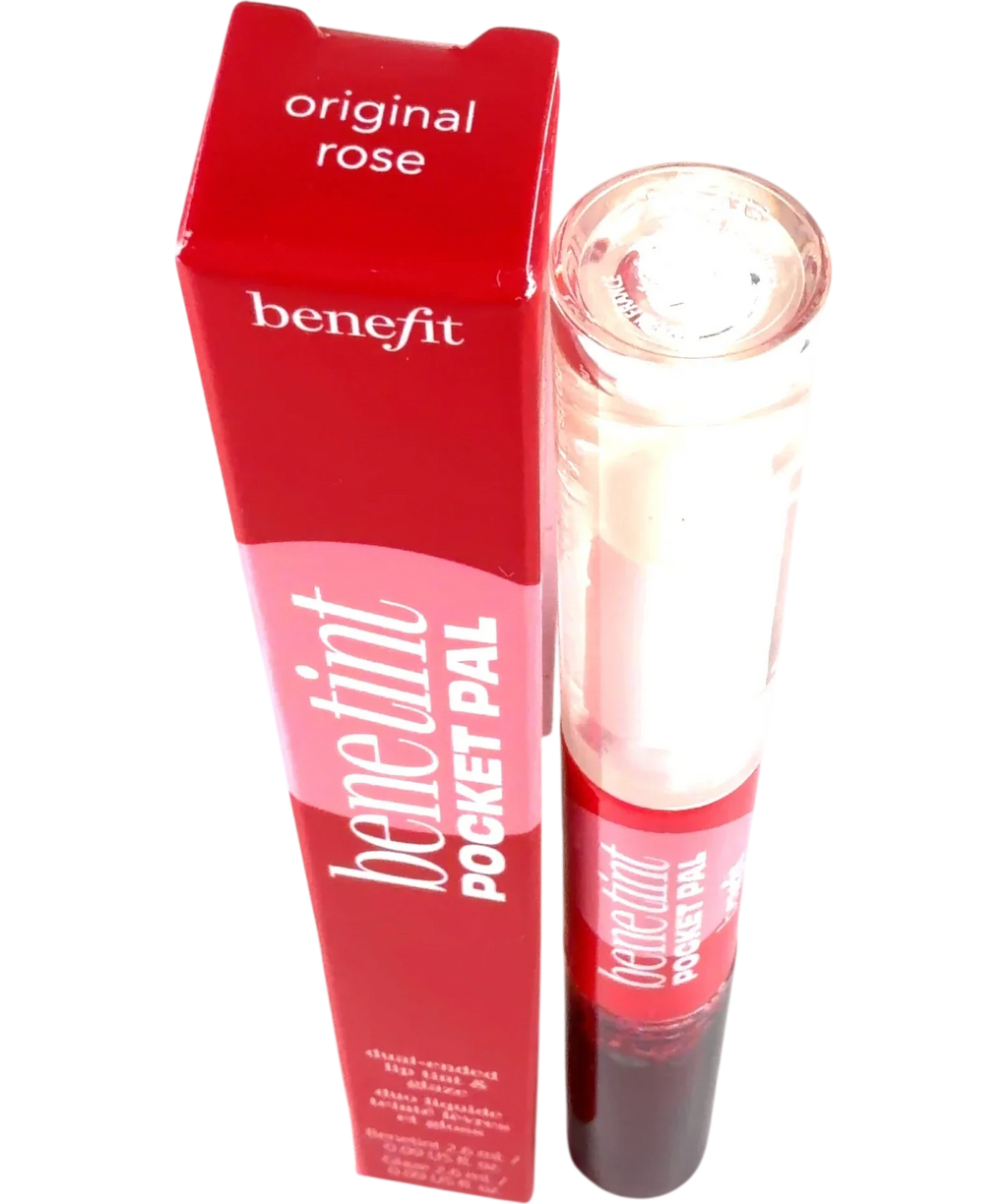 Benefit original rose Pocket Pal, size 2.6ml — back