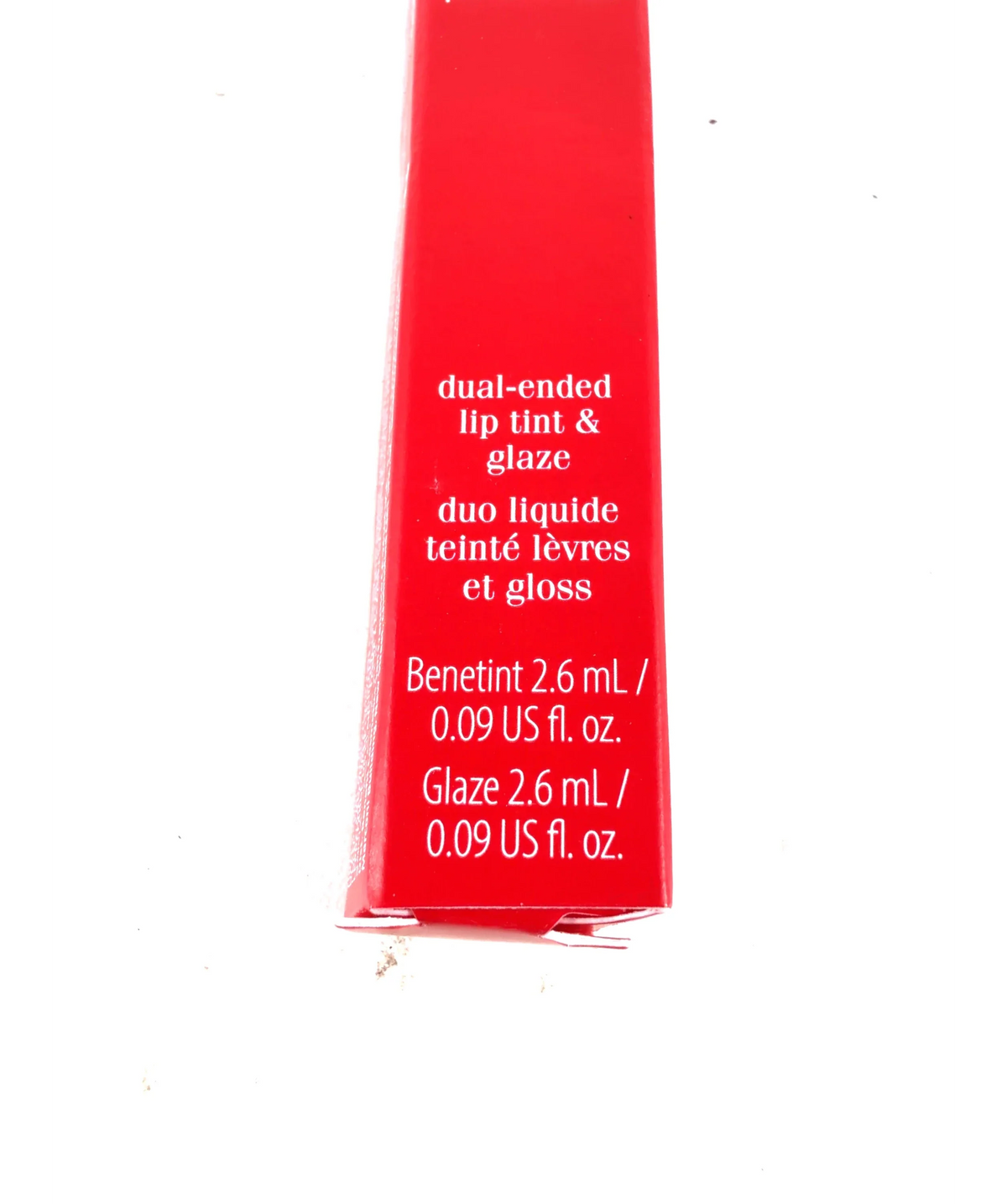 Benefit original rose Pocket Pal, size 2.6ml — care label