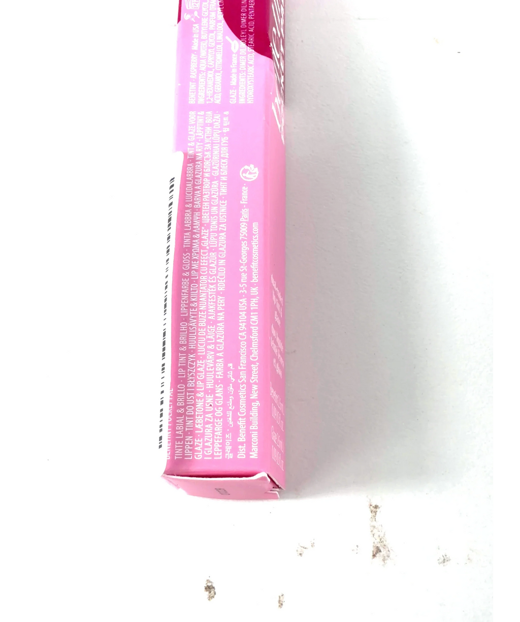 Benefit raspberry BeneTINT POCKET PAL, size 2.6ml — fabric detail