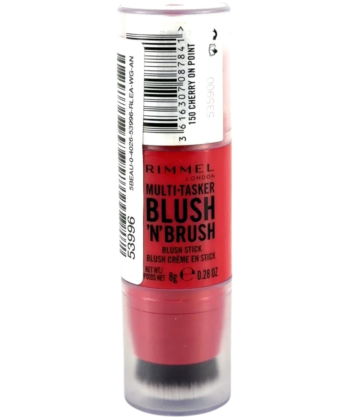 Rimmel 150 Cherry on Point Multi-Tasker Blush 'N' Brush, size 8g — front