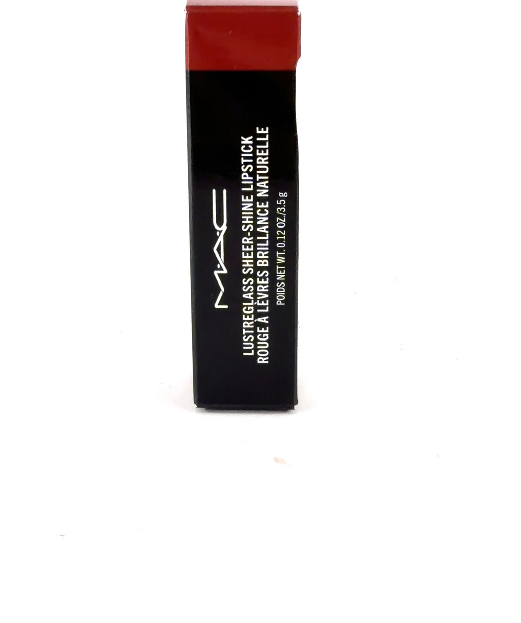 MAC 544 BUSINESS CASUAL LUSTREGLASS SHEER-SHINE LIPSTICK, size 3.5g — label