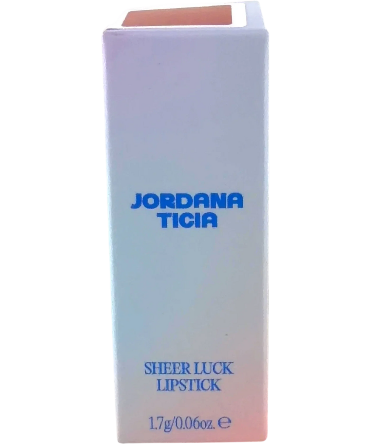 jordana ticia PERFECT NUDE Sheer Luck Lipstick, size 1.7g — front