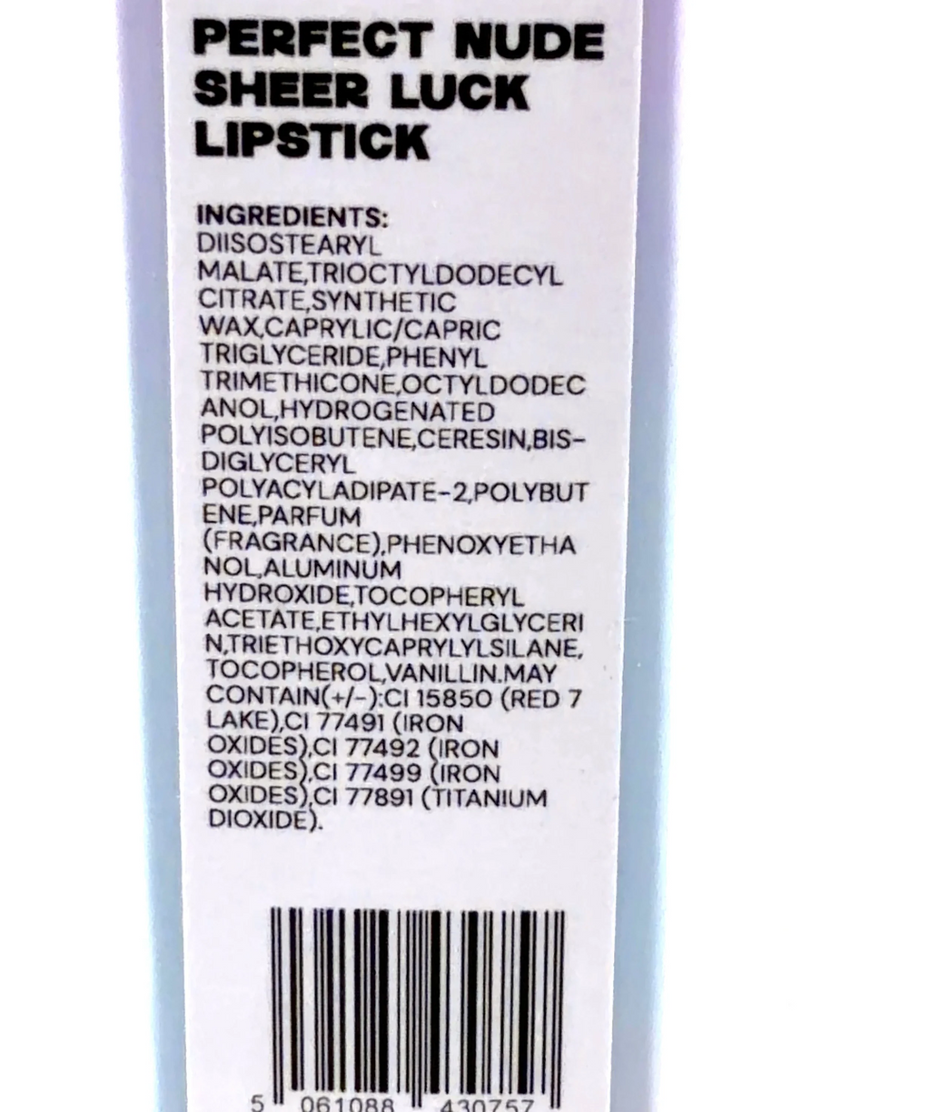 jordana ticia PERFECT NUDE Sheer Luck Lipstick, size 1.7g — fabric detail