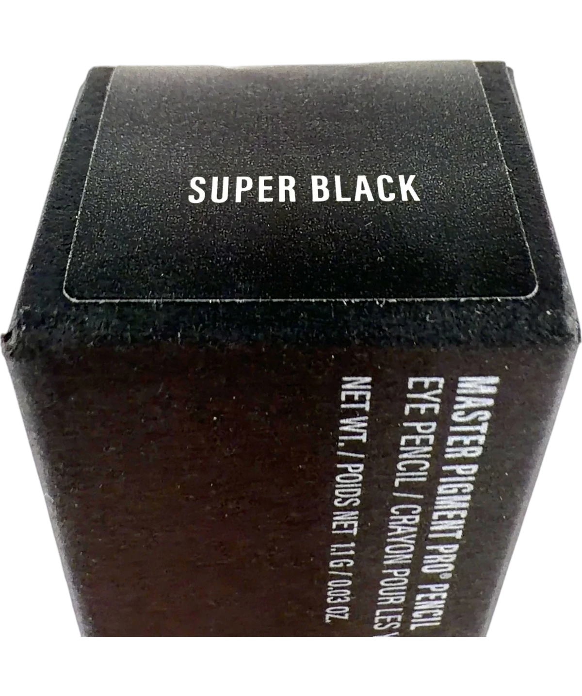 Makeup by mario SUPER BLACK MASTER PIGMENT PRO PENCIL, size 1.1g — back