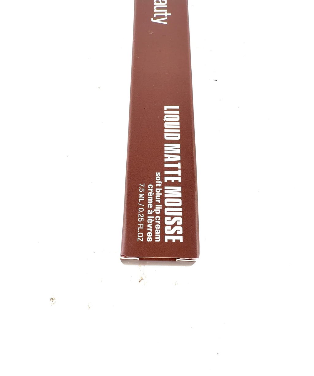 Huda Beauty MOCHA MAUVE LIQUID MATTE MOUSSE, size 7.5ml — care label