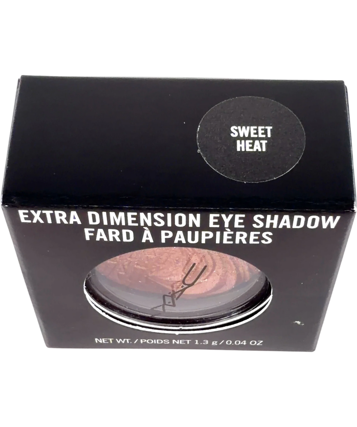 MAC SWEET HEAT Extra Dimension Eye Shadow, size 1.3g — back