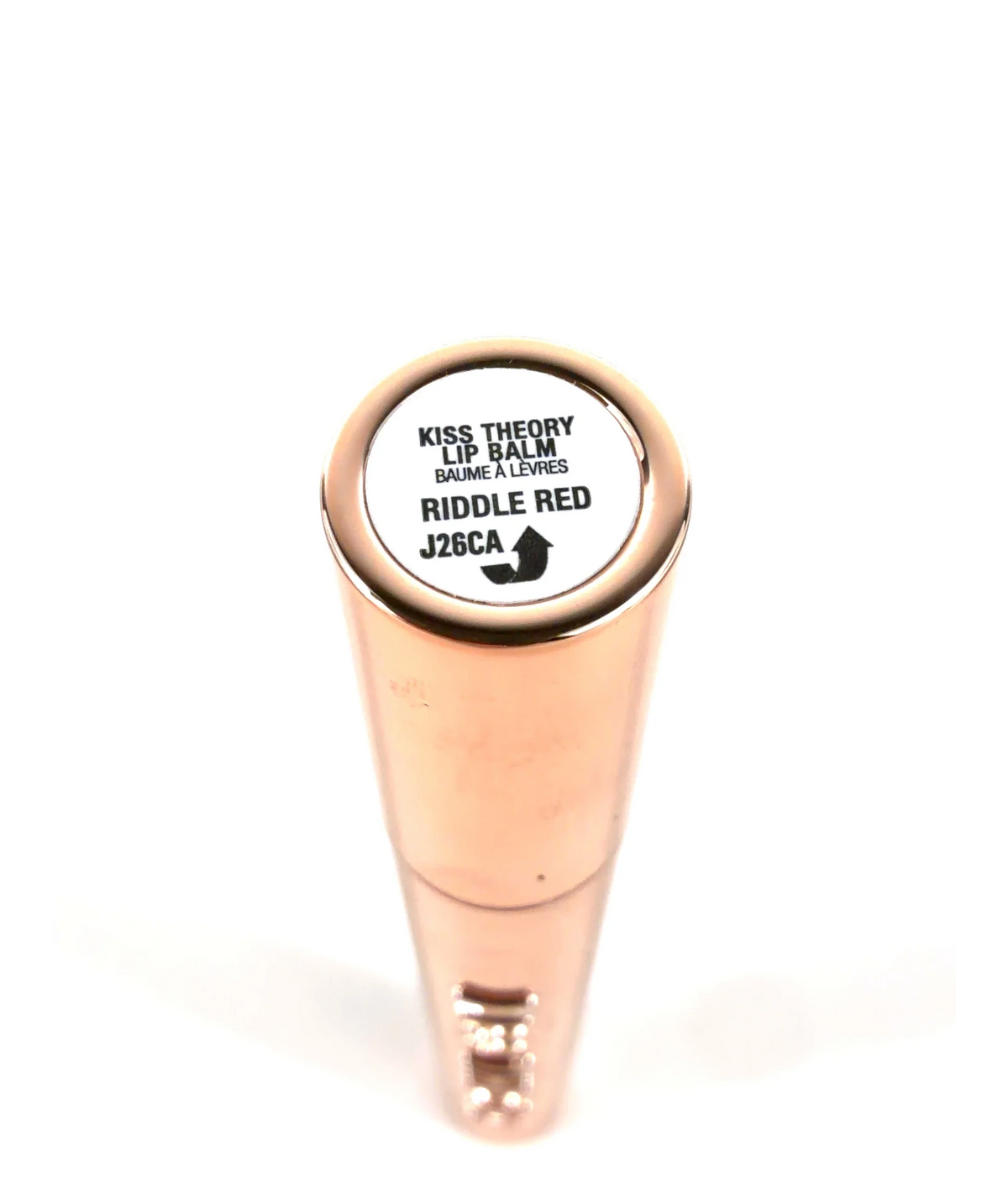 Anastasia Beverly Hills RIDDLE RED Kiss Theory Lip Balm, size 1 — care label