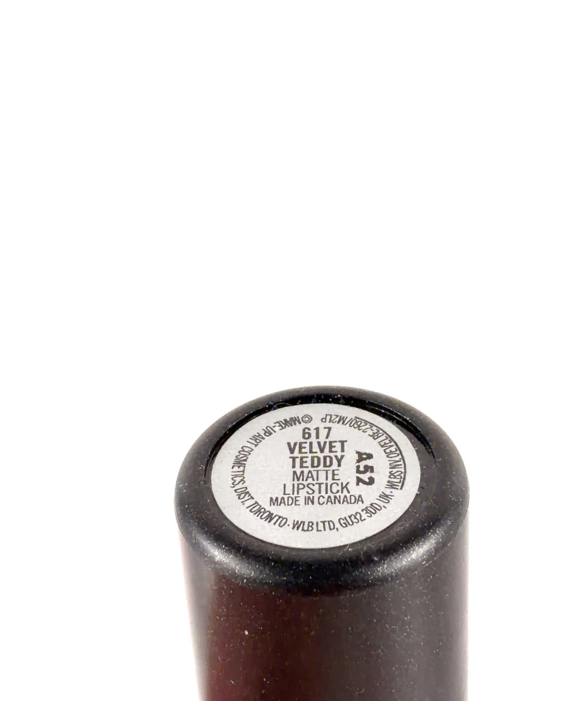 MAC 617 Velvet Teddy Matte Lipstick, size 1 — detail