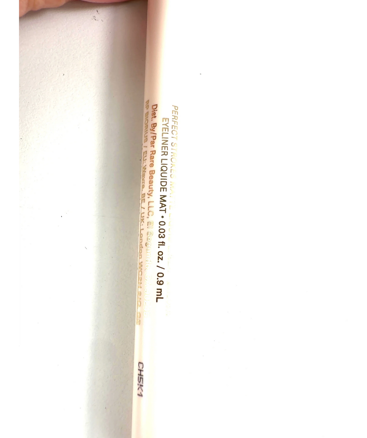 Rare Beauty Brown PERFECT STROKES MATTE LIQUID LINER - BROWN, size 0.9ml — care label
