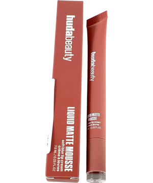 Huda Beauty Liquid Matte Mousse Soft Blur Brown Lip Cream 7.5ml