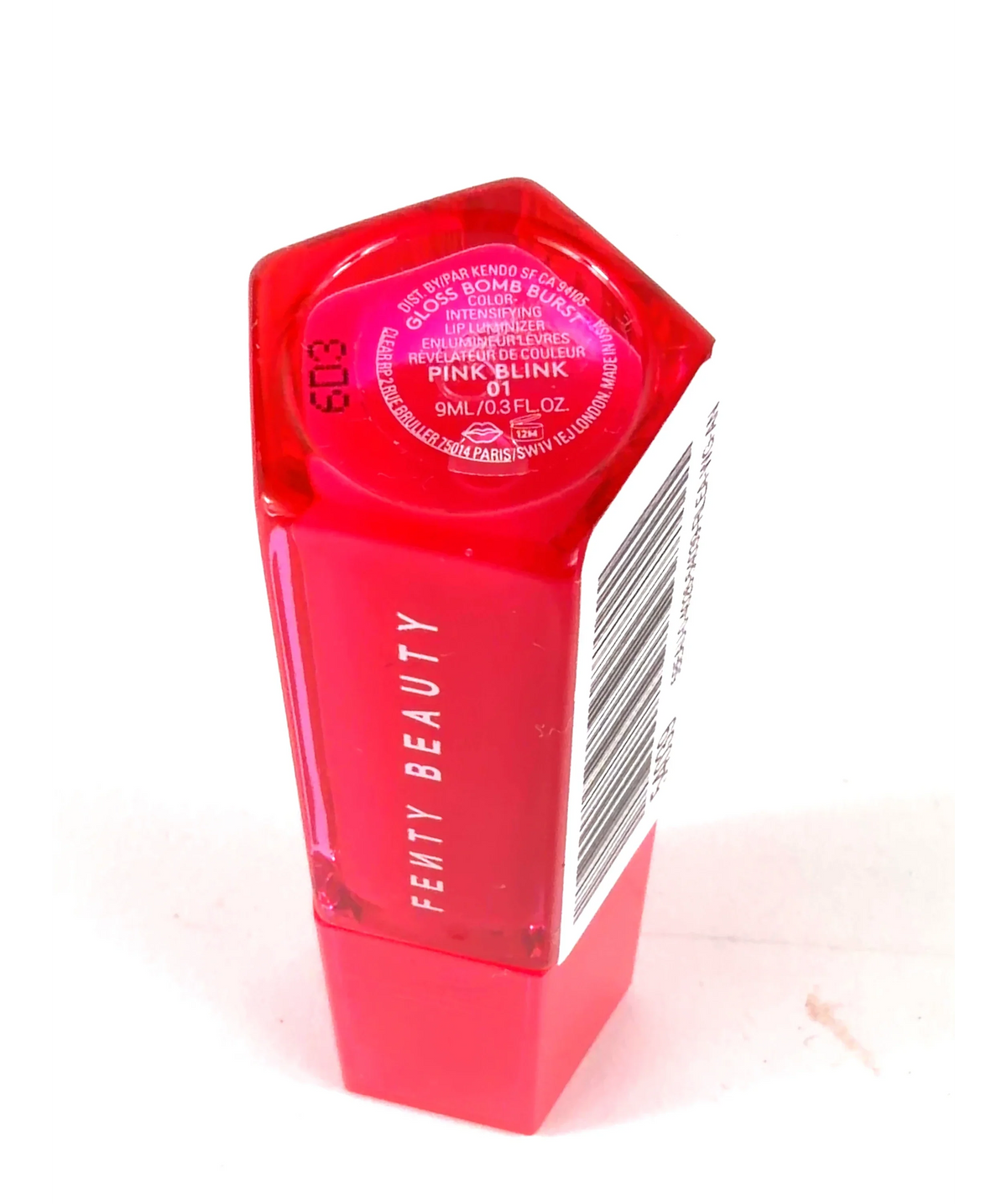 Fenty PINK BLINK 01 Gloss Bomb Burst Color-Intensifying Lip Luminizer, size 9ml — detail