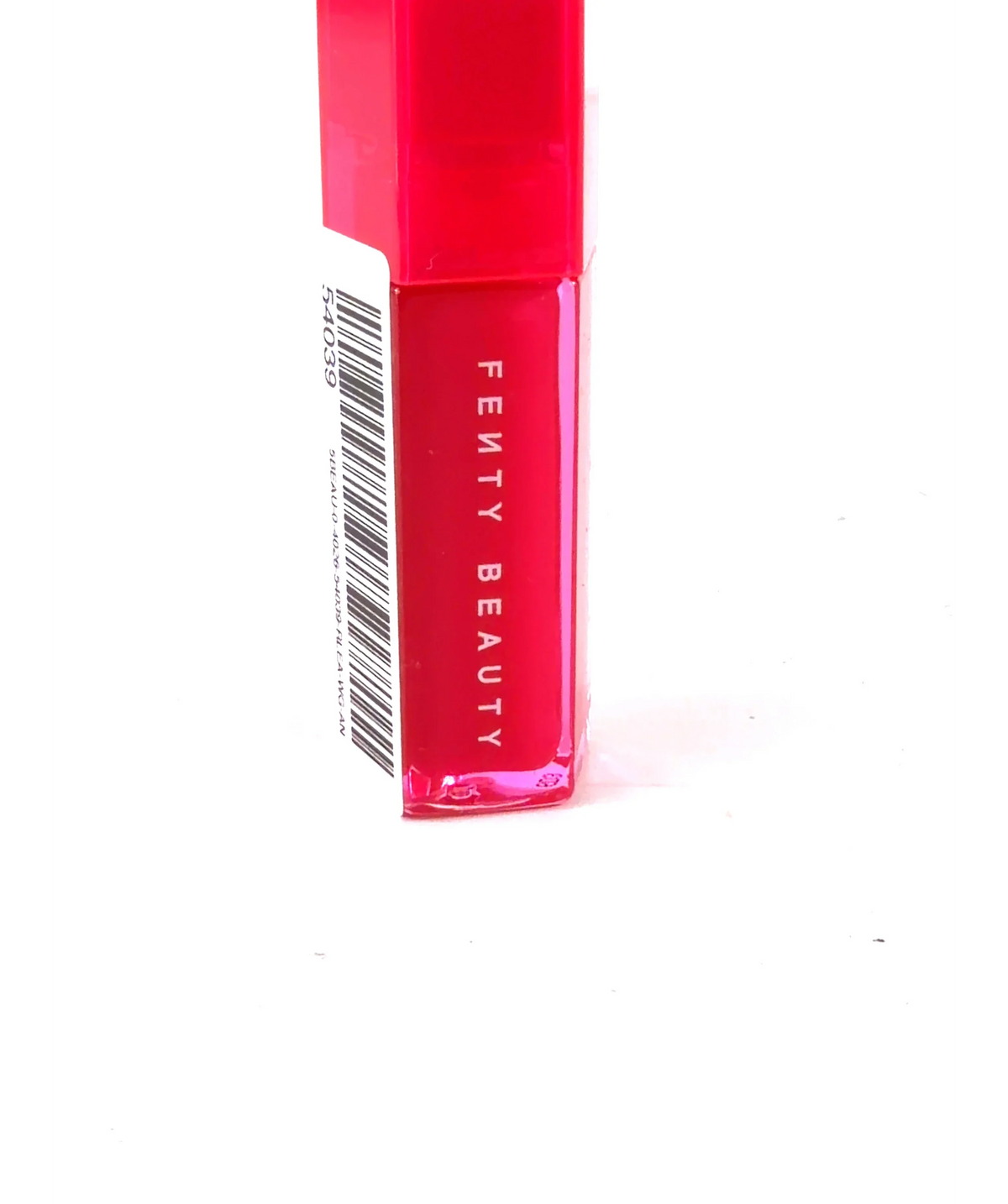 Fenty PINK BLINK 01 Gloss Bomb Burst Color-Intensifying Lip Luminizer, size 9ml — label