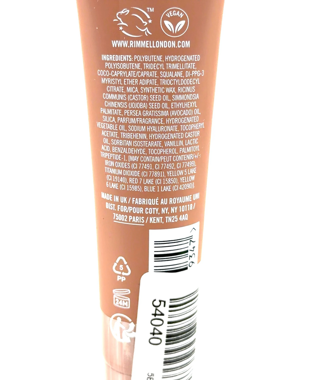 Rimmel 001 LATTE DELIGHT Oh My Gloss! Butter Me Up Lip Butter Balm, size 15ml — fabric detail