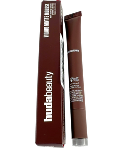 Huda Beauty Rich Brown LIQUID MATTE MOUSSE, size 7.5ml — front