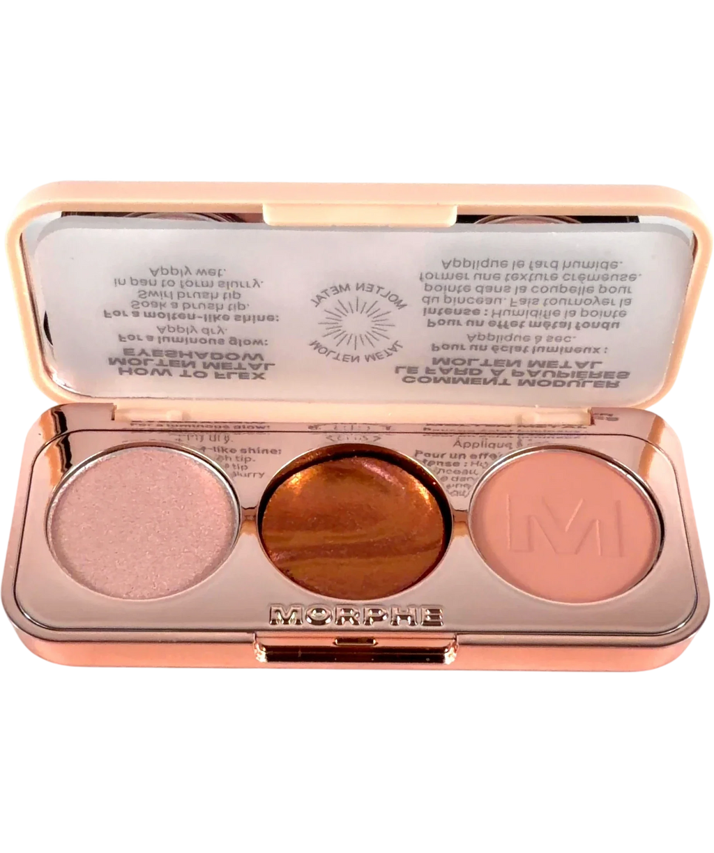 Morphe Dream Sequins ChromaPlus Eyeshadow Trio, size 3.5g — front