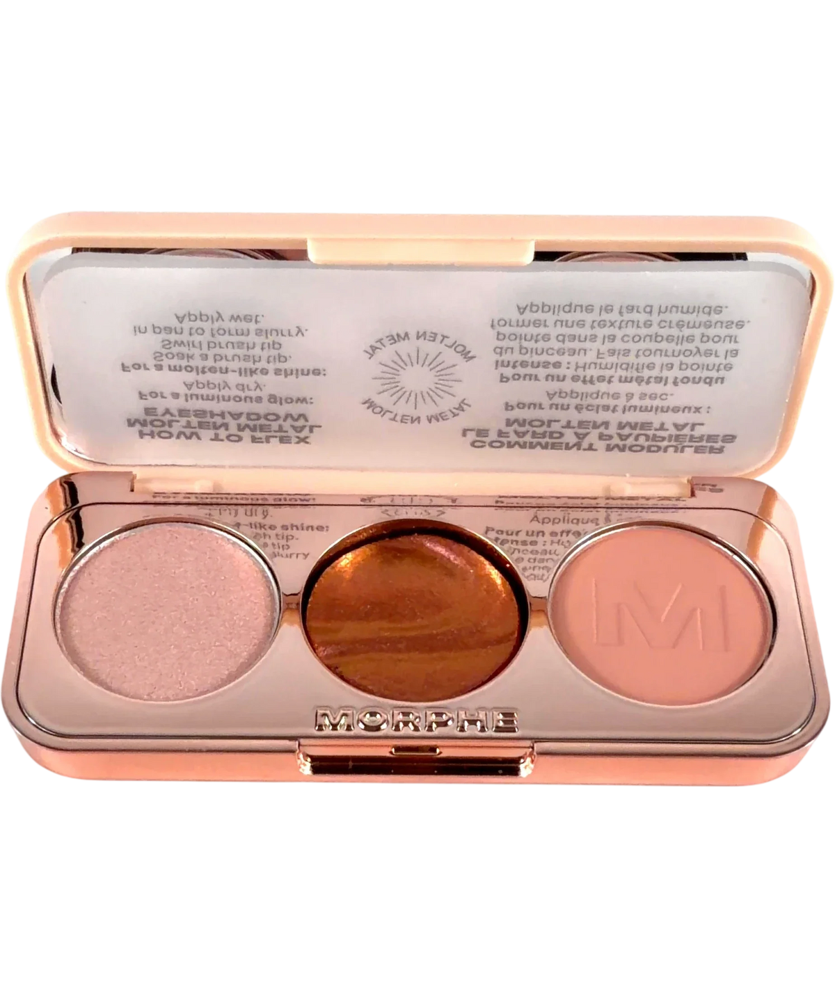 Morphe Dream Sequins ChromaPlus Eyeshadow Trio, size 3.5g — front