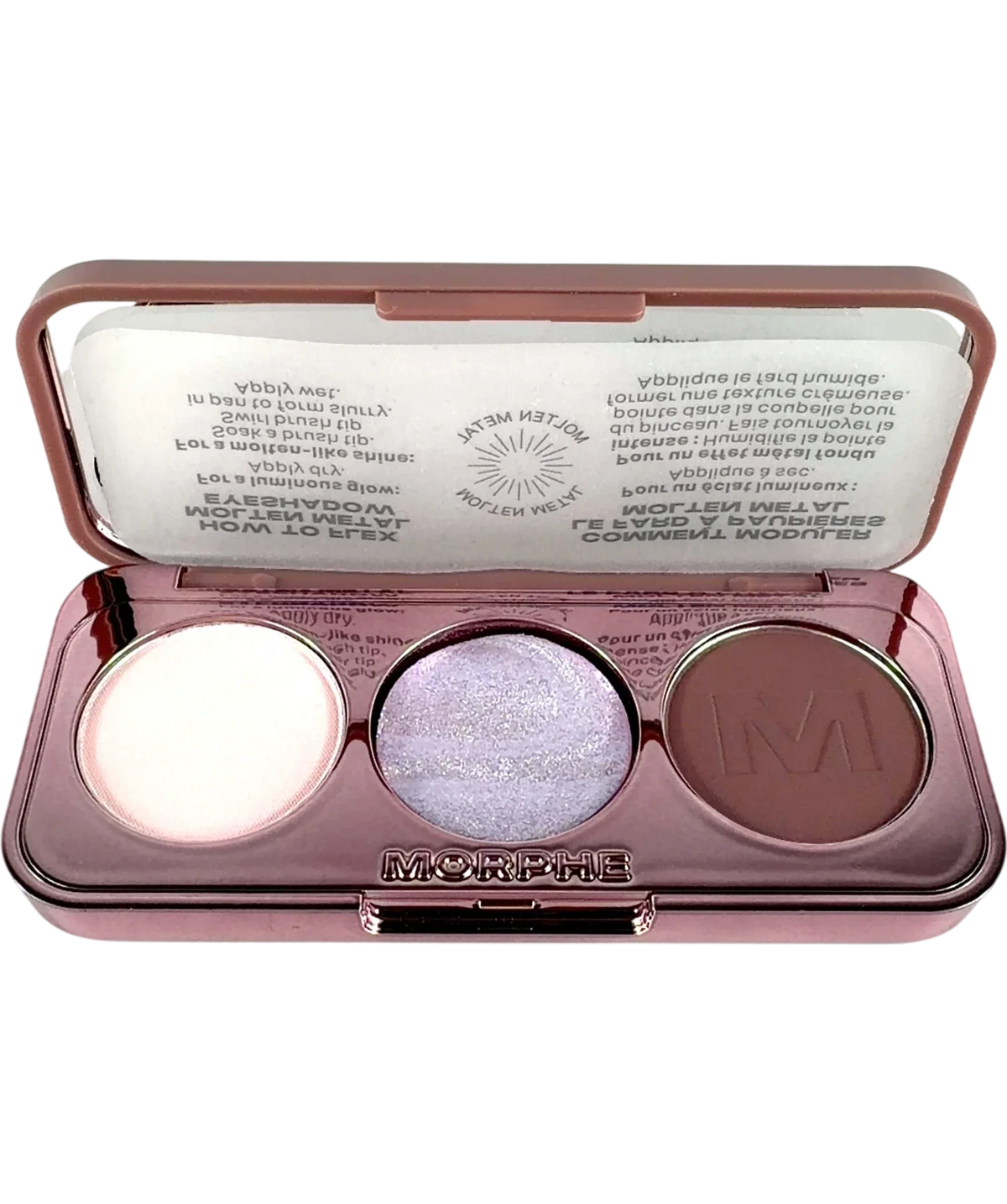Morphe Jewel Intentions JEWEL INTENTIONS EYESHADOW TRIO, size 3.5g — front