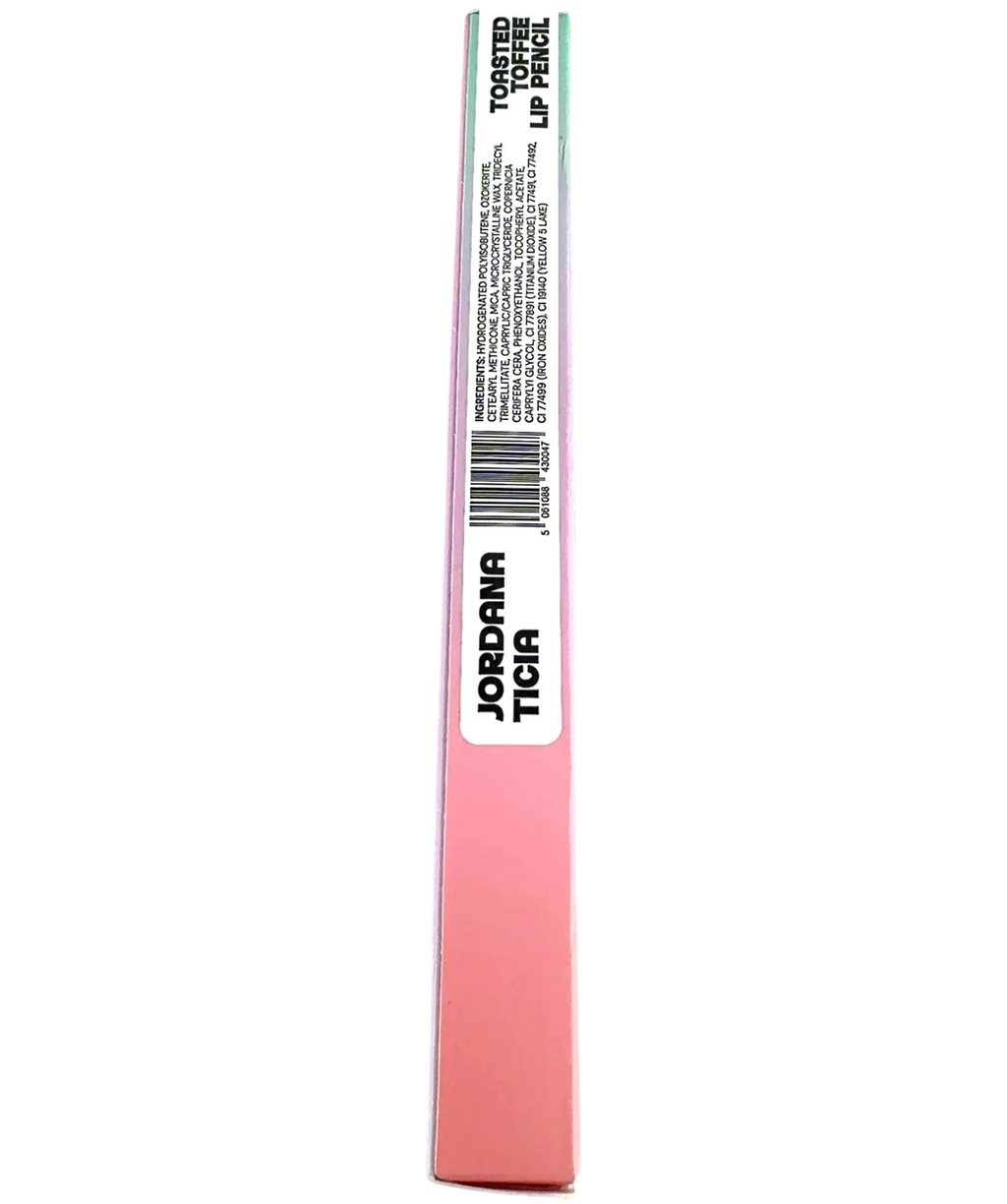 jordana ticia Toasted Toffee TOASTED TOFFEE LIP PENCIL, size 1.3g — back
