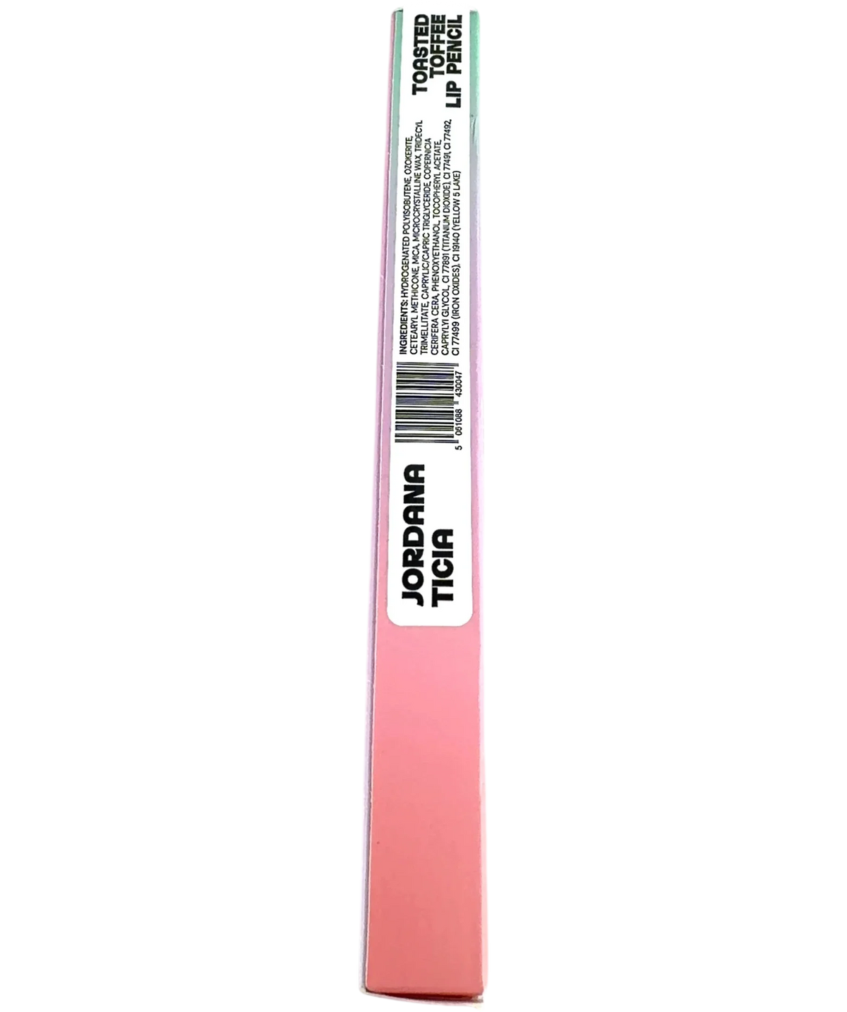 jordana ticia Toasted Toffee TOASTED TOFFEE LIP PENCIL, size 1.3g — back