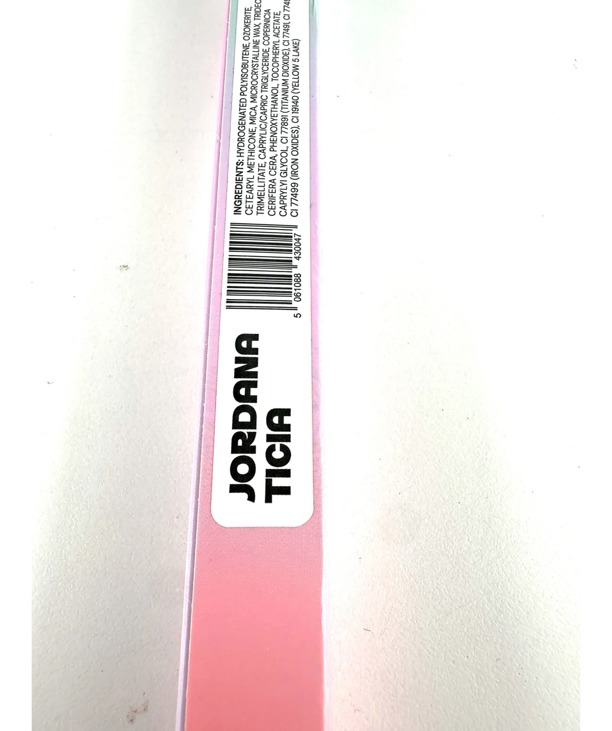 jordana ticia Toasted Toffee TOASTED TOFFEE LIP PENCIL, size 1.3g — label