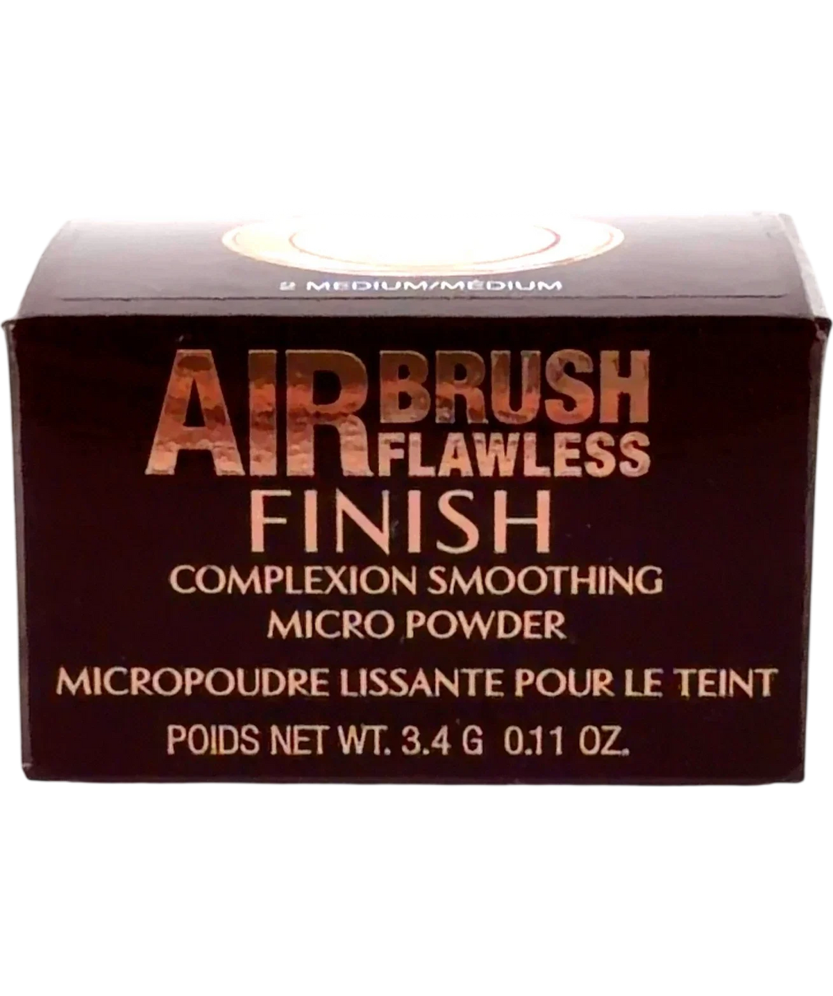 Charlotte Tilbury 2 MEDIUM/MÉDIUM AIRBRUSH FLAWLESS FINISH, size 3.4g — front