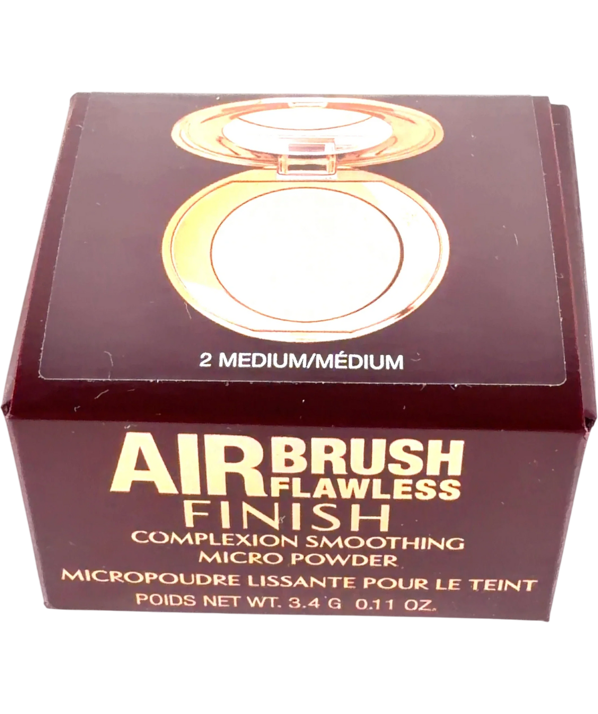 Charlotte Tilbury 2 MEDIUM/MÉDIUM AIRBRUSH FLAWLESS FINISH, size 3.4g — back