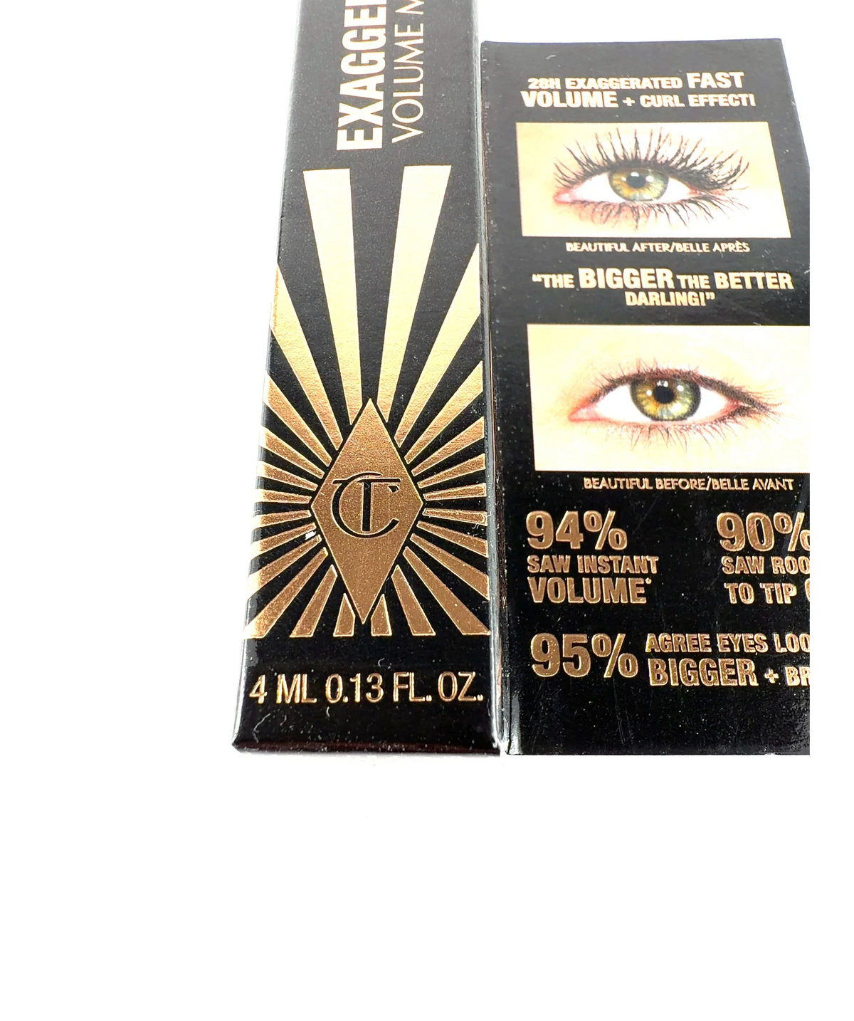 Charlotte Tilbury Exagger-Black Exagger-Eyes Volume Mascara, size 4ml — label