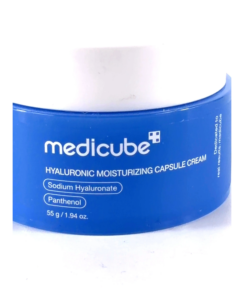 Medicube HYALURONIC MOISTURIZING CAPSULE CREAM, size 55g — label