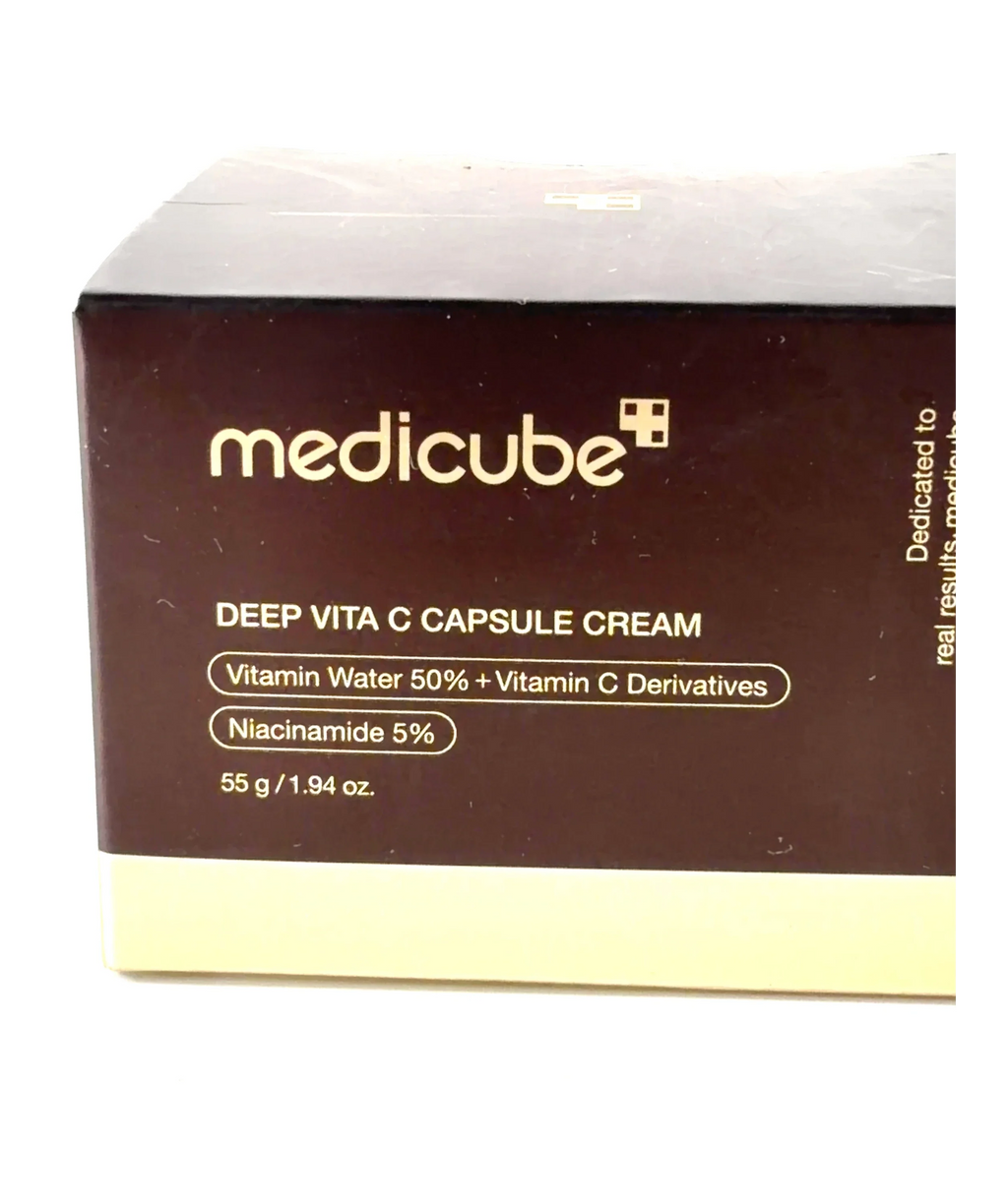 Medicube Deep Vita C Capsule Cream, size 55g — care label