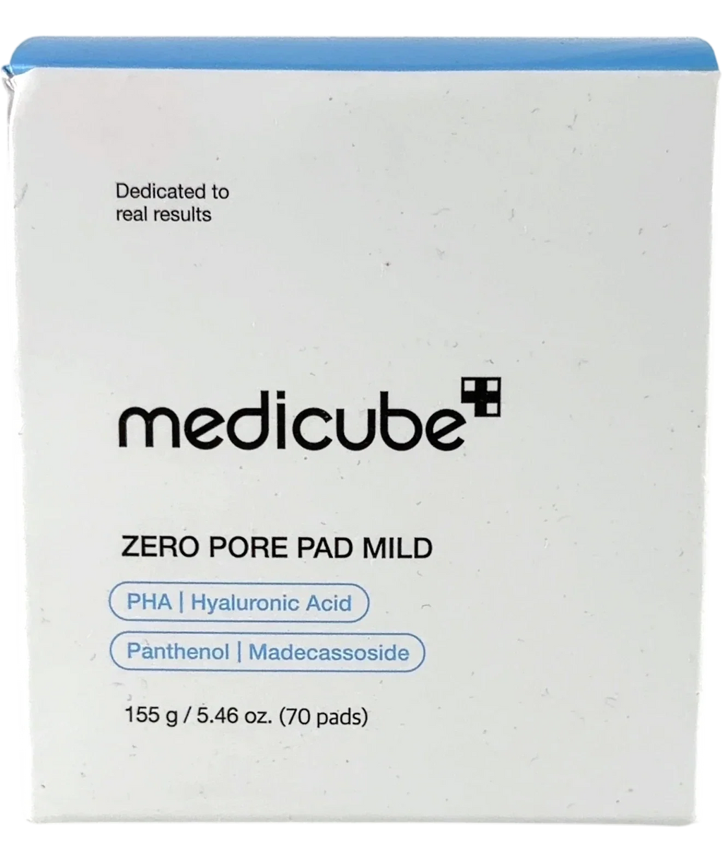 Medicube ZERO PORE PAD MILD, size 155g — front