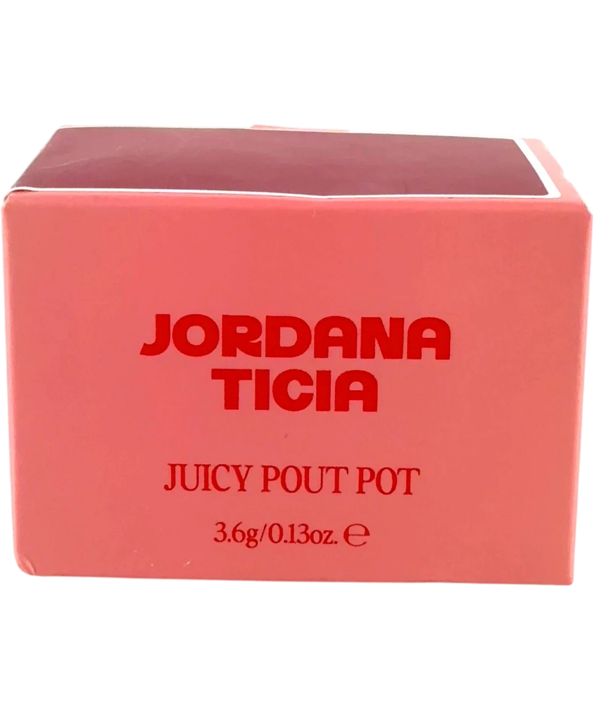 jordana ticia Cry Baby Juicy Pout Pot, size 3.6g — front